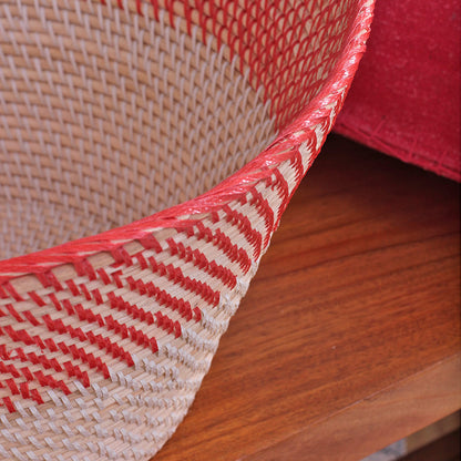 Cesto Zaira — cesto artesanal em rattan fibra natural — feito à mão Bali — imagem 10 — Balai