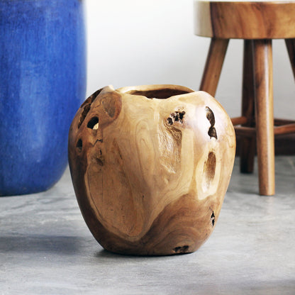 Vaso Ayu — vaso decorativo artesanal — Balai