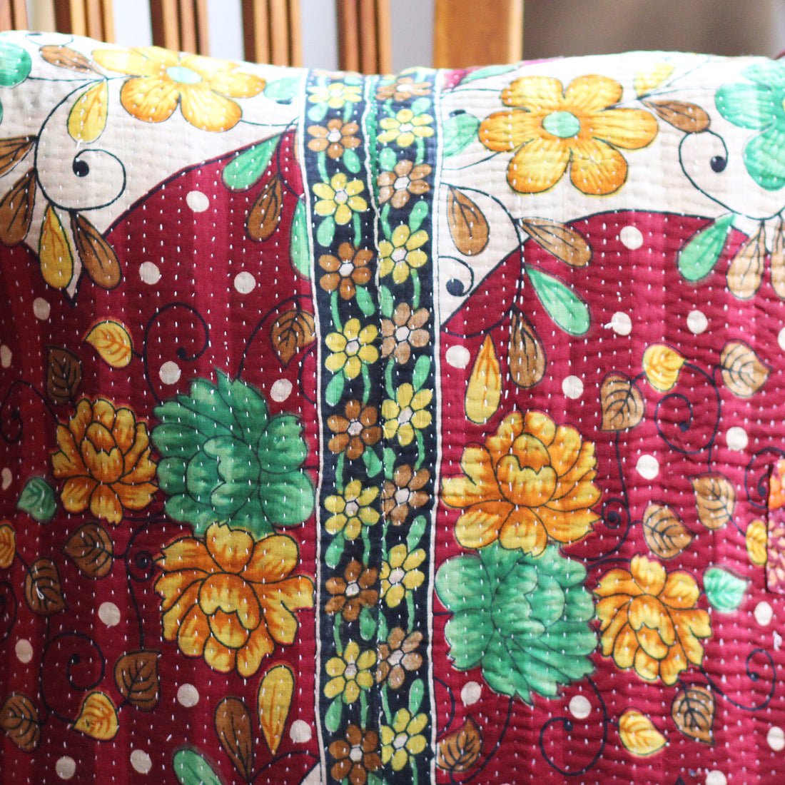 Capa de Almofada Rangoli Phool