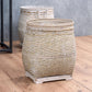 Cesto Oval em Fibra Natural