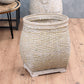 Cesto Oval em Fibra Natural
