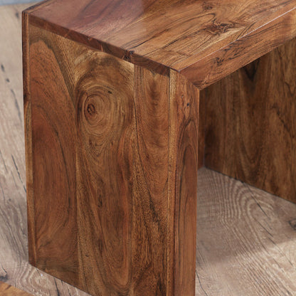 Mesa Kaaleen — mesa de madeira teca artesanal — móveis naturais indonésia — imagem 4 — Balai
