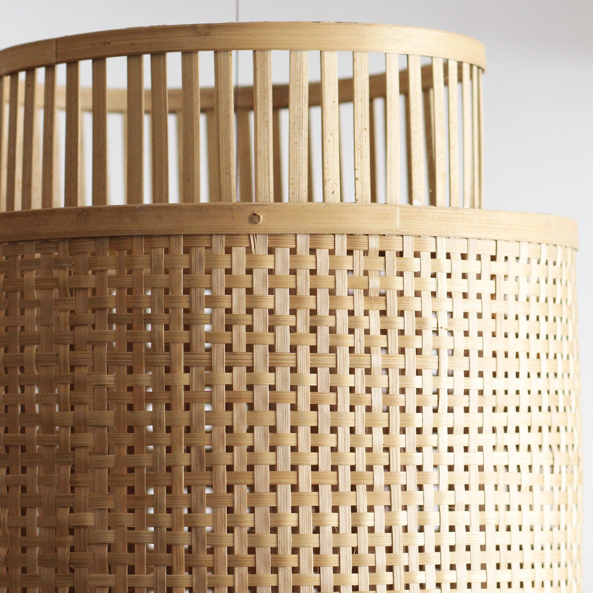 Luminária Pendente Hannoi em Bambu