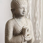 Buda Karana Mudra Cinza