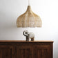 Luminária Pendente Mawar em Rattan