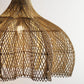 Luminária Pendente Mawar em Rattan