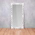 Espelho Carving Branco Aberto 160CM